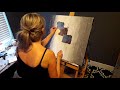 Abstract painting demonstration by Madison EP2