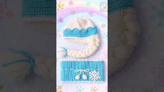 GORRO Y BUFADA DE FROZEN #crochet #tejidos #amigurumi #tejidosacrochet #arteperuano #handmade