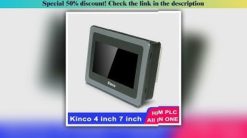 Best Kinco 7 Inch PLC HMI All in One MK043 MK43E MK043E 20DT MK070 MK070E 33DT 32DX With Programmabl