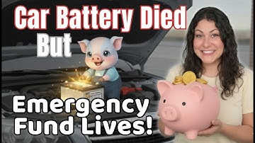 CAR BATTERY DIED, BUDGET LIVES! | Launching the 3-Month Emergency Fund in YNAB October 2nd Paycheck