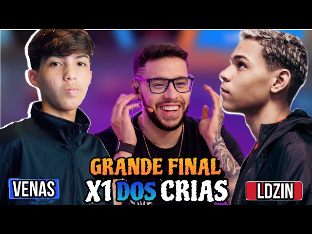 🔥X1 DOS CRIAS NA CCXP - LDZIN VS VENAS - GRANDE FINAL🔥 