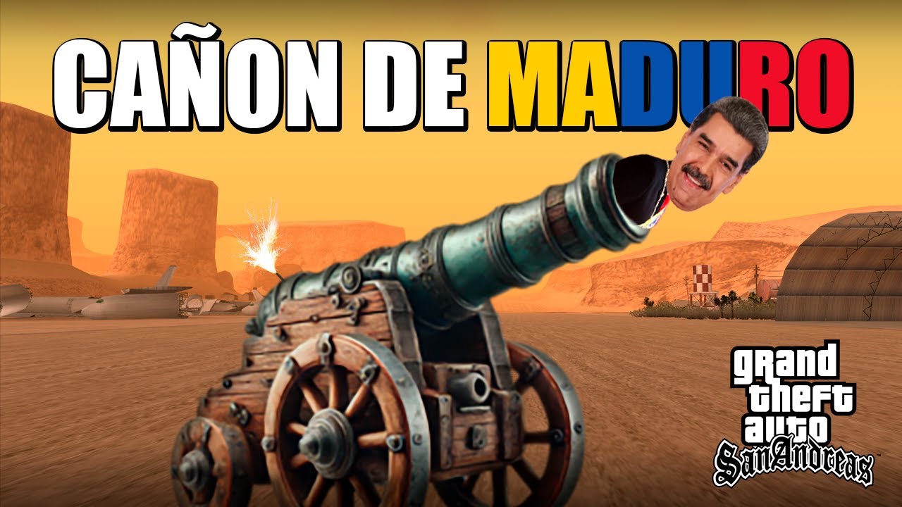 ¿Qué Pasa Si Disparamos a Maduro desde un Cañón Hacia la Prisión? | Experimentos GTA SA