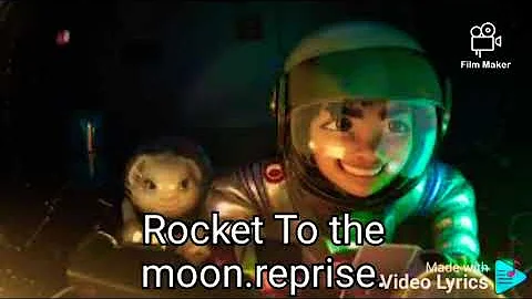 Rocket To The Moon. Reprise. song lyrics. Over The Moon. Netflix