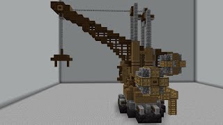 Minecraft Medival Crane Tutorial | Easy, Medium, Professional! 3 Different Designs