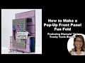 How To Make a Pop Up Front Panel Fun Fold