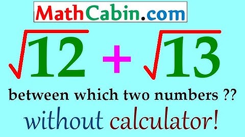 √ Hard SQUARE ROOT Algebra problem WITHOUT Calculator ! ! ! ! !