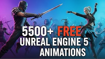 🤯 5500+ FREE Unreal Engine 5 Animations! (Paragon & Infinity Blade - NO LONGER AVAILABLE!)