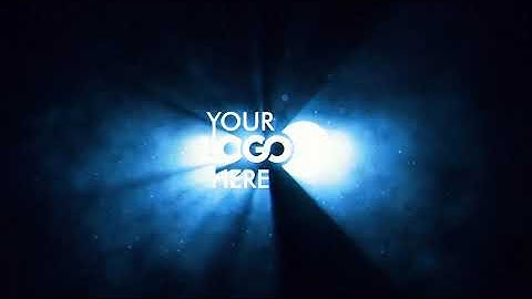 Cinematic light rays logo animation intro ( ID-0070 )