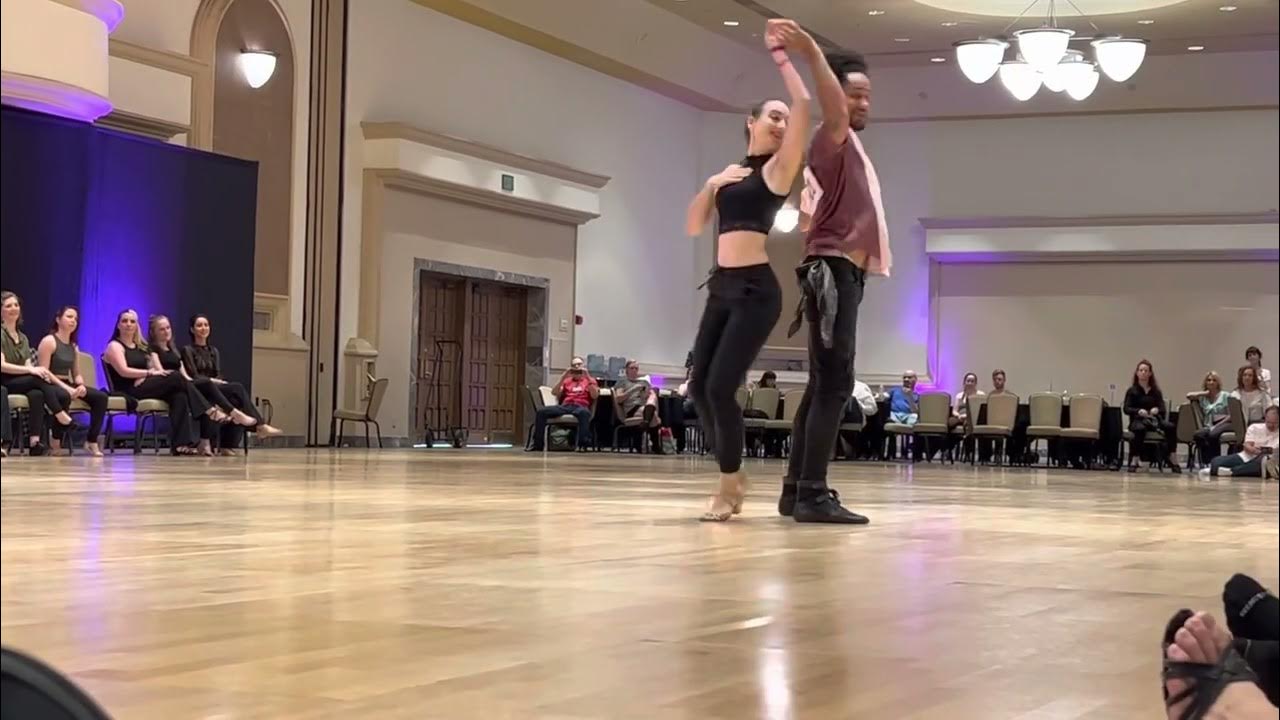 Desert City Swing 2022 Vitor Veil & Stacia Wilson 2nd place