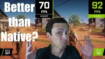 Red Dead Redemption 2 DLSS Settings 1440p benchmarks, comparisons, first impressions