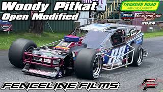 Woody Pitkat Tri Track Modified Thunder Road Memorial Day Classic 2024