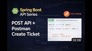 Spring Boot POST API + Postman (Create Ticket) | Hindi