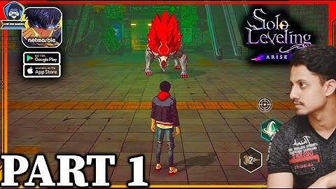 Solo Leveling:Arise Gameplay Walkthrough first impression Part 1 (Android, iOS)