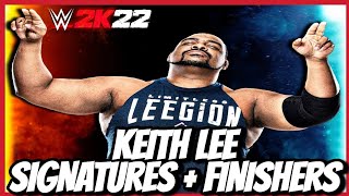 WWE 2K22 - Keith Lee Signatures and Finishers