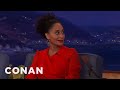 Tracee Ellis Ross Was A Very Rambunctious Child | CONAN on TBS