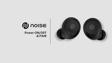 How to turn/off & Pair: Noise Shots Ergo