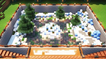 How to build Steampunk ZOO 1/20 Polar Bear Enclosure  - Minecraft tutorial