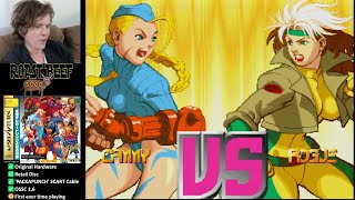 X-Men vs Street Fighter [SEGA SATURN] Rogue/Cammy full playthrough