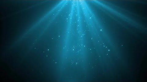 Light Beams And Blue Particles Stock Motion Graphics