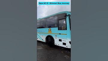 Mumbai to Pune in MSRTC AC E -Shivneri Bus 🚌