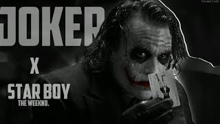 Jokerheath Ledger - Star Boy The Dark Knight