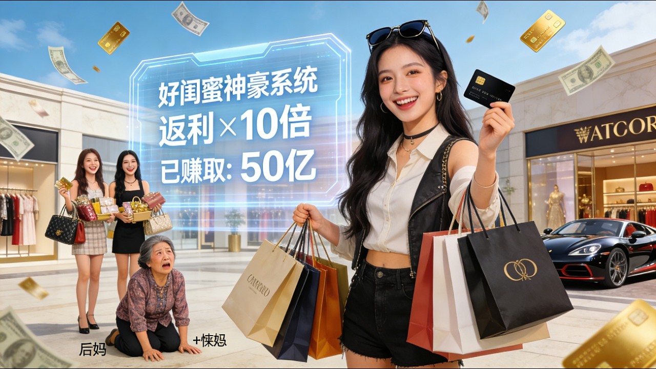 被赶出门后，她靠花钱逆袭成富婆