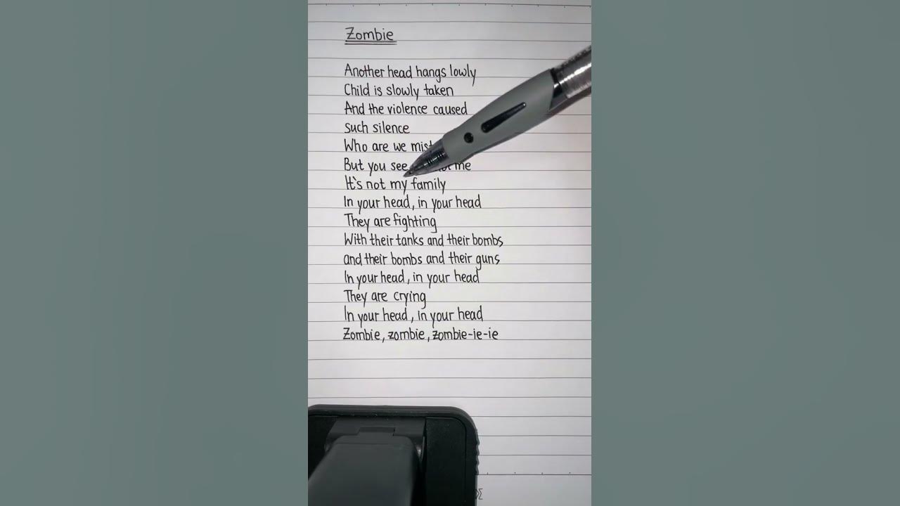 Zombie | Cranberries #music #sing #guitar  #lyrics #karaoke #zombie #thecranberries #cranberries