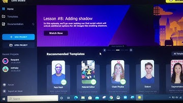 Snapchat Lens Studio Face paint template
