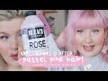 DYING MY HAIR PASTEL PINK! - Bleach London Rose Review (Before & After!)