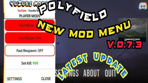 Polyfield Mod Menu Download | V.0.7.3 | Link in Pinned Comment 