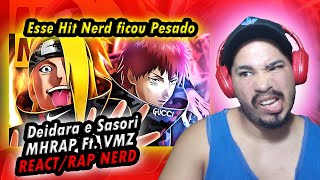 Deidara e Sasori 💥 (Naruto) | Ft. VMZ | Style Trap | Prod. Sidney Scaccio | MHRAP {REACT/RAP NERD}