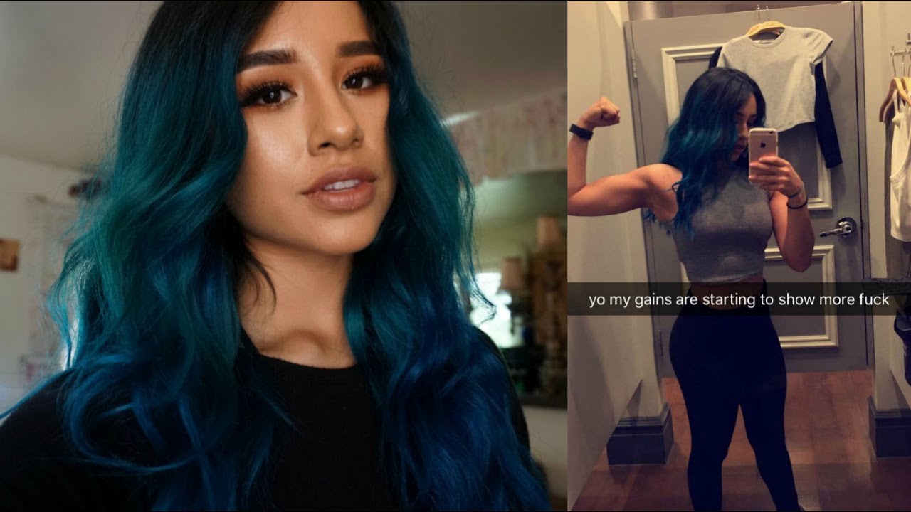 Jazmin Gonzalez's Blue Hair Transformation - wide 6
