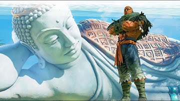 Sagat V-Skill 2 Hanuman Charge