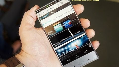 Sharp Aquos Crystal 2 Hard reset, Factory Reset & Password Recovery