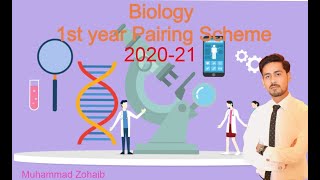 1st year Biology pairing scheme 2020 -21 || 11th class Pairing scheme 2020 -21