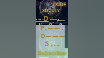 Gemz today code | Gemz Daily Code 30 July | Gemz Today Combo | gemz daily code today 30 july  #gemz