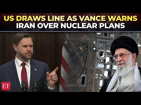 'We've seen evidence…': US VP Vance says Iranian nuclear rebuild poses serious concerns