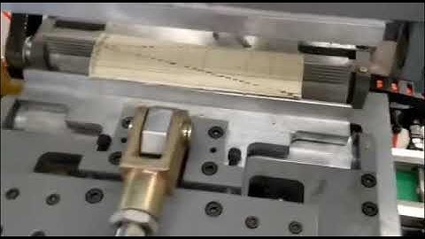 Bookblock Rounding and Backing Machine