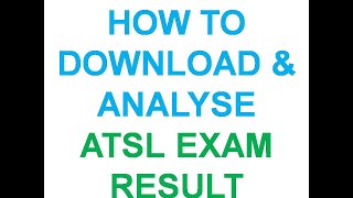 HOW TO VIEW AND DOWNLOAD ATSL EXAM RESULT IN EMIS WEBSITE screenshot 3