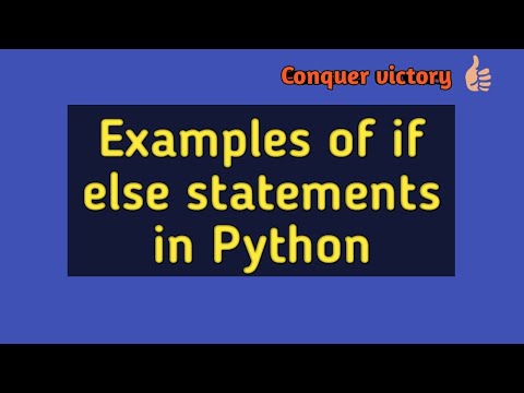 # 15 Examples of if else statements in Python (English)