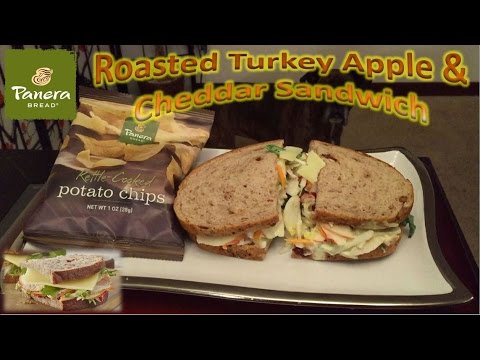 Panera Bread Roasted Turkey Apple & Cheddar Sandwich