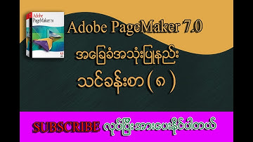 Text Details & Paste Multiple | Adobe Pagemaker 7.0 ထဲမှာ paste multiple ပြုလုပ်နည်း