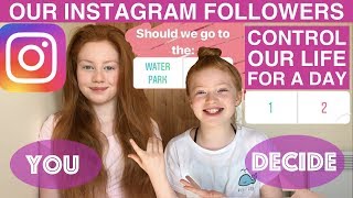 Our Instagram Followers Control Our Life For A Day | Ruby & Raylee