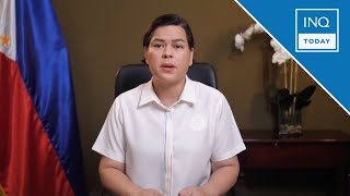 Sara Duterte gives up OVP, DepEd secret funds | INQToday