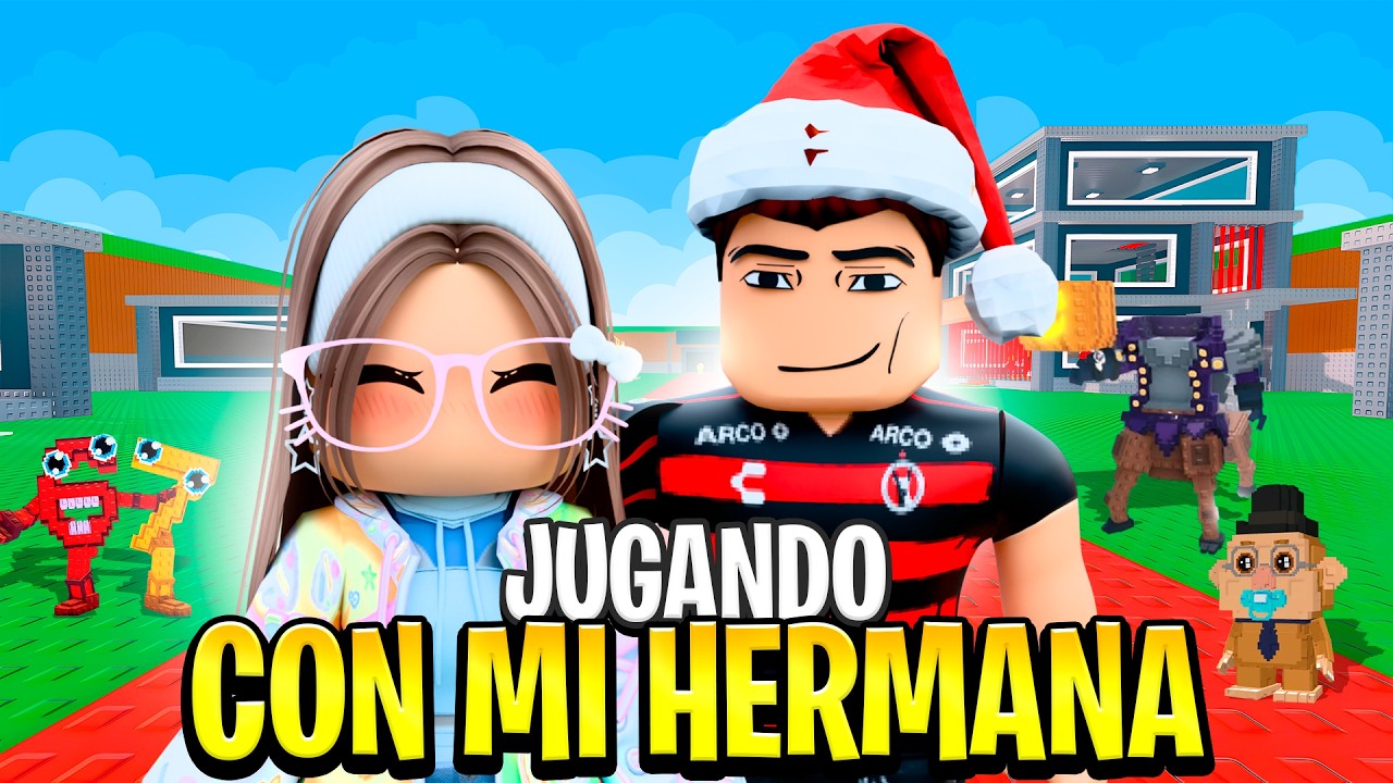 DIRECTO CON MI HERMANITA EN ROBLOX