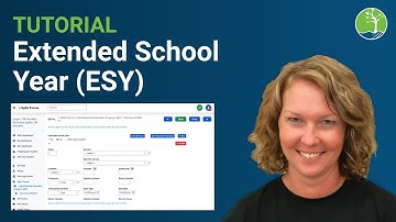 Extended School Year (ESY) (SpEd Tutorial)