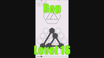 Rop Level Stage Niveau Nivel Yровень 16. Solution