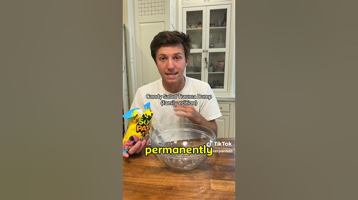 TikTok’s ‘candy salad trauma dump’ trend #short