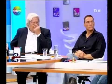 Jean Claude Van Damme ve Cüneyt Arkın   Saba Tümer'in Programında   YouTube