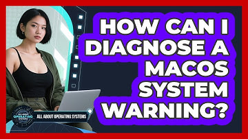 How Can I Diagnose a macOS System Warning?